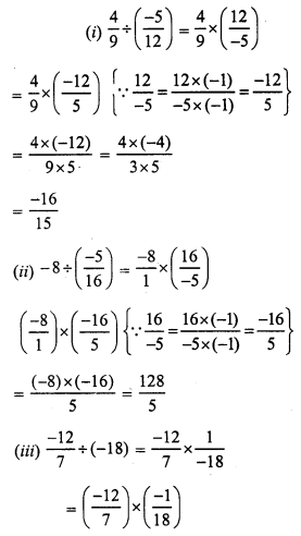 RS Aggarwal Class 7 Solutions Chapter 4 Rational Numbers Ex 4F 2