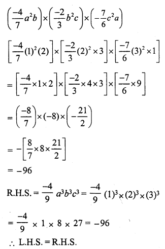 RS Aggarwal Class 7 Solutions Chapter 6 Algebraic Expressions Ex 6B 30
