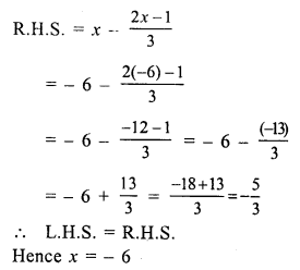 RS Aggarwal Class 7 Solutions Chapter 7 Linear Equations in One Variable Ex 7A 17