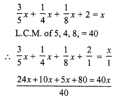 RS Aggarwal Class 7 Solutions Chapter 7 Linear Equations in One Variable Ex 7B 14