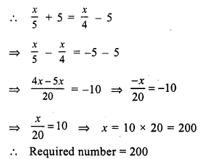 RS Aggarwal Class 7 Solutions Chapter 7 Linear Equations in One Variable Ex 7B 9