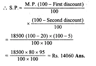 RS Aggarwal Class 8 Solutions Chapter 10 Profit and Loss Ex 10B 13.1