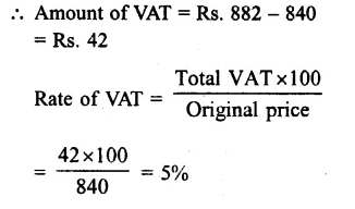 RS Aggarwal Class 8 Solutions Chapter 10 Profit and Loss Ex 10C 9.1