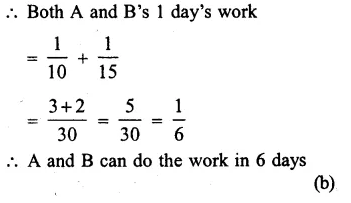 RS Aggarwal Class 8 Solutions Chapter 13 Time and Work Ex 13B 1.1