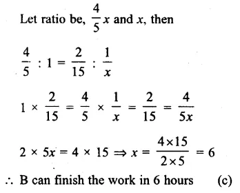 RS Aggarwal Class 8 Solutions Chapter 13 Time and Work Ex 13B 11.1