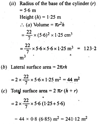 RS Aggarwal Class 8 Solutions Chapter 20 Volume and Surface Area of Solids Ex 20B 1.2