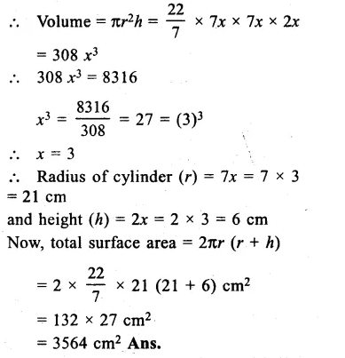 RS Aggarwal Class 8 Solutions Chapter 20 Volume and Surface Area of Solids Ex 20B 10.1
