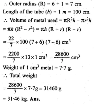 RS Aggarwal Class 8 Solutions Chapter 20 Volume and Surface Area of Solids Ex 20B 21.1