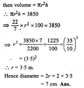 RS Aggarwal Class 8 Solutions Chapter 20 Volume and Surface Area of Solids Ex 20B 5.1