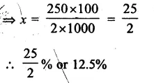 RS Aggarwal Class 8 Solutions Chapter 9 Percentage Ex 9A 7.2