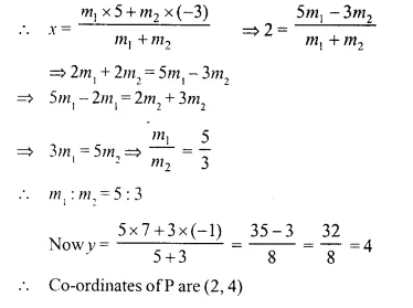 Selina Concise Mathematics Class 10 ICSE Solutions Chapter 13 Section and Mid-Point Formula Ex 13A Q11.1