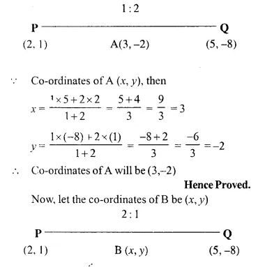 Selina Concise Mathematics Class 10 ICSE Solutions Chapter 13 Section and Mid-Point Formula Ex 13A Q16.2