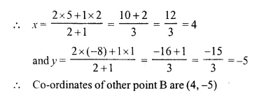 Selina Concise Mathematics Class 10 ICSE Solutions Chapter 13 Section and Mid-Point Formula Ex 13A Q16.3