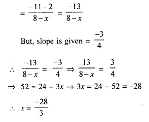 Selina Concise Mathematics Class 10 ICSE Solutions Chapter 14 Equation of a Line Ex 14B Q12.1