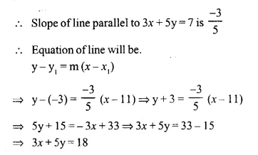Selina Concise Mathematics Class 10 ICSE Solutions Chapter 14 Equation of a Line Ex 14E Q1.2