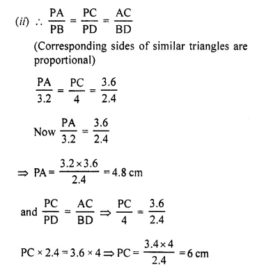 Selina Concise Mathematics Class 10 ICSE Solutions Chapter 15 Similarity Ex 15A Q1.2