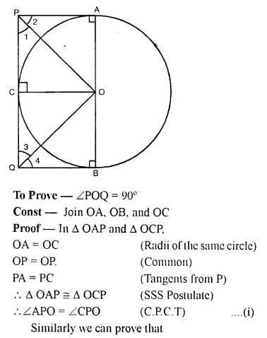Selina Concise Mathematics Class 10 ICSE Solutions Chapter 18 Tangents and Intersecting Chords Ex 18A Q15.1