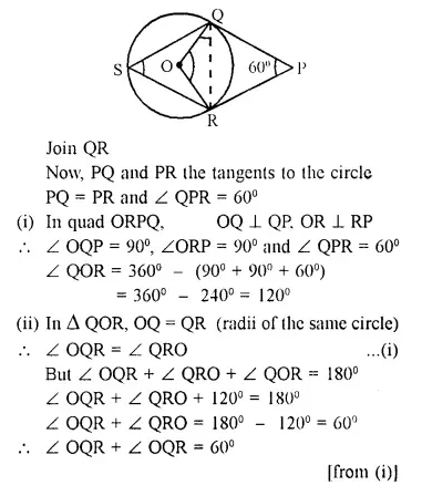 Selina Concise Mathematics Class 10 ICSE Solutions Chapter 18 Tangents and Intersecting Chords Ex 18A Q18.2