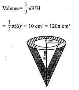Selina Concise Mathematics Class 10 ICSE Solutions Chapter 20 Cylinder, Cone and Sphere Ex 20D Q10.2