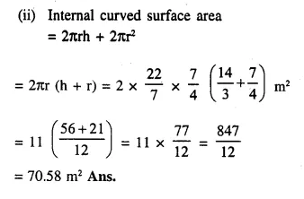 Selina Concise Mathematics Class 10 ICSE Solutions Chapter 20 Cylinder, Cone and Sphere Ex 20F Q6.3