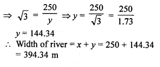 Selina Concise Mathematics Class 10 ICSE Solutions Chapter 22 Heights and Distances Ex 22C Q19.2