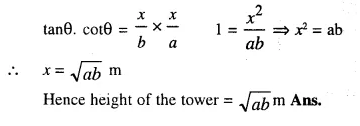 Selina Concise Mathematics Class 10 ICSE Solutions Chapter 22 Heights and Distances Ex 22C Q9.2