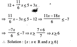 Selina Concise Mathematics Class 10 ICSE Solutions Chapter 4 Linear Inequations Ex 4A 10.1