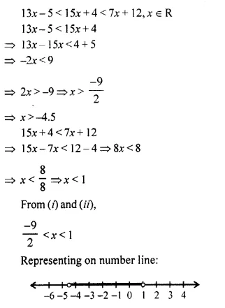 Selina Concise Mathematics Class 10 ICSE Solutions Chapter 4 Linear Inequations Ex 4B 35.1