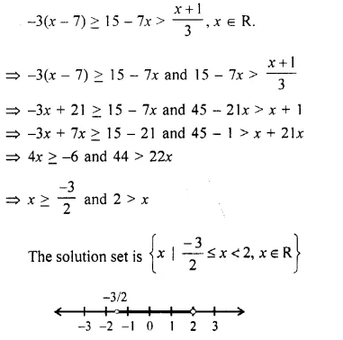Selina Concise Mathematics Class 10 ICSE Solutions Chapter 4 Linear Inequations Ex 4B 36.1