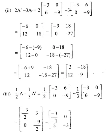 Selina Concise Mathematics Class 10 ICSE Solutions Chapter 9 Matrices Ex 9B Q7.3
