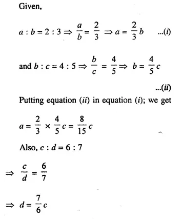 Selina Concise Mathematics Class 10 ICSE Solutions Chapterwise Revision Exercises Q33.1