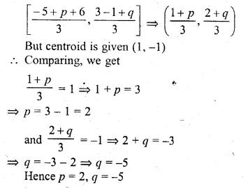 ML Aggarwal Class 10 Solutions for ICSE Maths Chapter 11 Section Formula Ex 11 Q36.1
