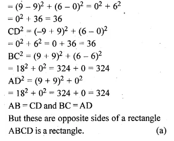 ML Aggarwal Class 10 Solutions for ICSE Maths Chapter 11 Section Formula MCQS Q1.1