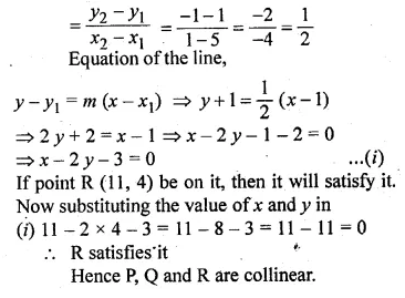 ML Aggarwal Class 10 Solutions for ICSE Maths Chapter 12 Equation of a Straight Line Ex 12.1 Q19.1