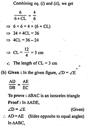 ML Aggarwal Class 10 Solutions for ICSE Maths Chapter 13 Similarity Ex 13.2 Q6.3