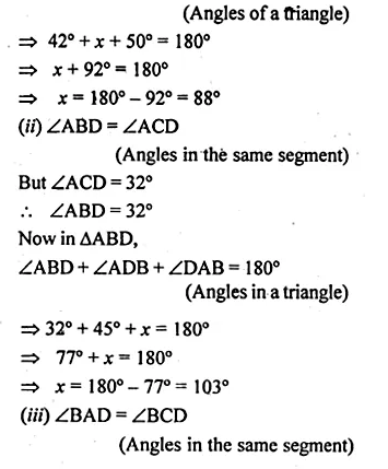 ML Aggarwal Class 10 Solutions for ICSE Maths Chapter 15 Circles Ex 15.1 Q1.3