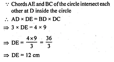 ML Aggarwal Class 10 Solutions for ICSE Maths Chapter 15 Circles Ex 15.1 Q18.3
