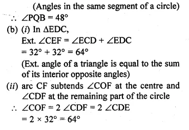 ML Aggarwal Class 10 Solutions for ICSE Maths Chapter 15 Circles Ex 15.1 Q6.2