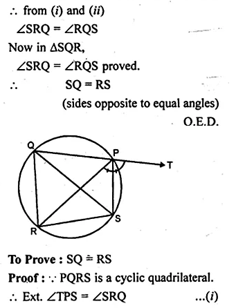 ML Aggarwal Class 10 Solutions for ICSE Maths Chapter 15 Circles Ex 15.2 Q13.5