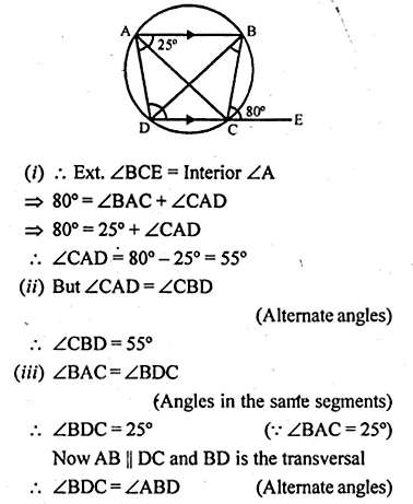 ML Aggarwal Class 10 Solutions for ICSE Maths Chapter 15 Circles Ex 15.2 Q3.4