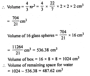 ML Aggarwal Class 10 Solutions for ICSE Maths Chapter 17 Mensuration Ex 17.4 Q5.1