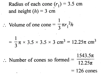 ML Aggarwal Class 10 Solutions for ICSE Maths Chapter 17 Mensuration Ex 17.5 Q23.1