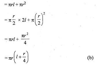 ML Aggarwal Class 10 Solutions for ICSE Maths Chapter 17 Mensuration MCQS Q6.1