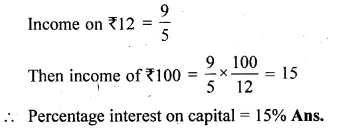 ML Aggarwal Class 10 Solutions for ICSE Maths Chapter 3 Shares and Dividends Chapter Test Q2.1
