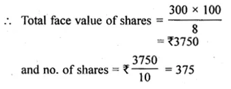 ML Aggarwal Class 10 Solutions for ICSE Maths Chapter 3 Shares and Dividends Ex 3 Q11.1