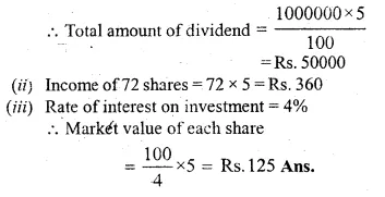 ML Aggarwal Class 10 Solutions for ICSE Maths Chapter 3 Shares and Dividends Ex 3 Q32.1