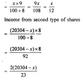 ML Aggarwal Class 10 Solutions for ICSE Maths Chapter 3 Shares and Dividends Ex 3 Q36.1