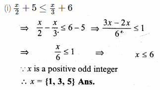ML Aggarwal Class 10 Solutions for ICSE Maths Chapter 4 Linear Inequations Ex 4 Q15.1