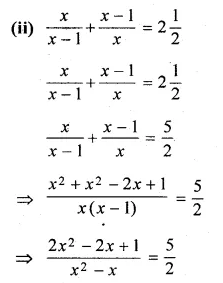 ML Aggarwal Class 10 Solutions for ICSE Maths Chapter 5 Quadratic Equations in One Variable Ex 5.2 Q19.2