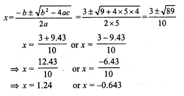 ML Aggarwal Class 10 Solutions for ICSE Maths Chapter 5 Quadratic Equations in One Variable Ex 5.3 Q13.1